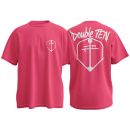 DOUBLE TEN ANKER BASESHIRT  POWDERBLUE PINK